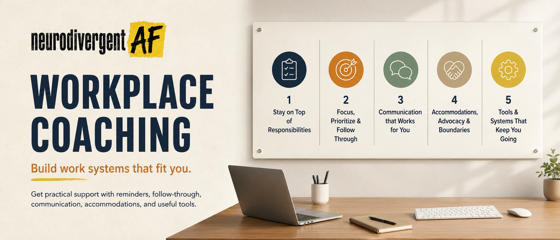 Workplace Coaching: build work systems that fit you.